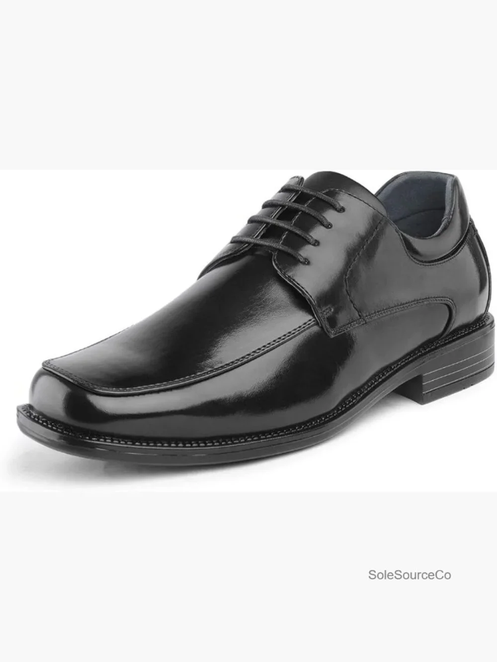 Men's Square Toe Classic Business Dress Oxfords Lace-Up